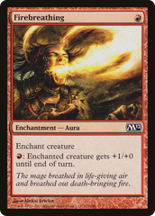 Hálito de Fogo / Firebreathing - Magic: The Gathering - MoxLand
