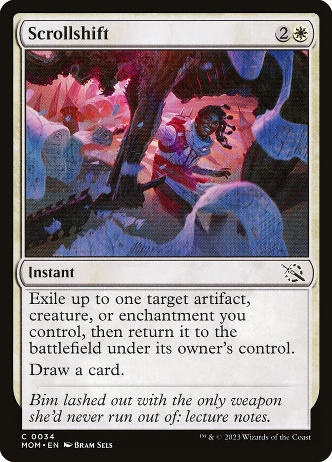 Teleporte do Pergaminho / Scrollshift - Magic: The Gathering - MoxLand