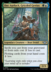 Dr Aurock, Gênio Grisalho / Doc Aurlock, Grizzled Genius - Magic: The Gathering - MoxLand