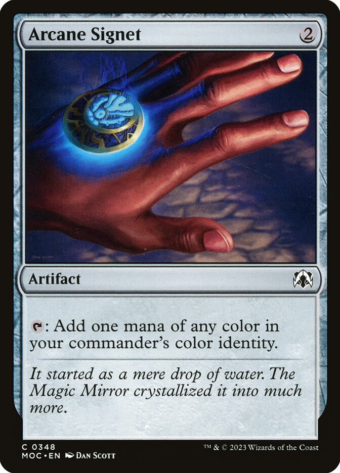 Sinete Arcano / Arcane Signet - Magic: The Gathering - MoxLand
