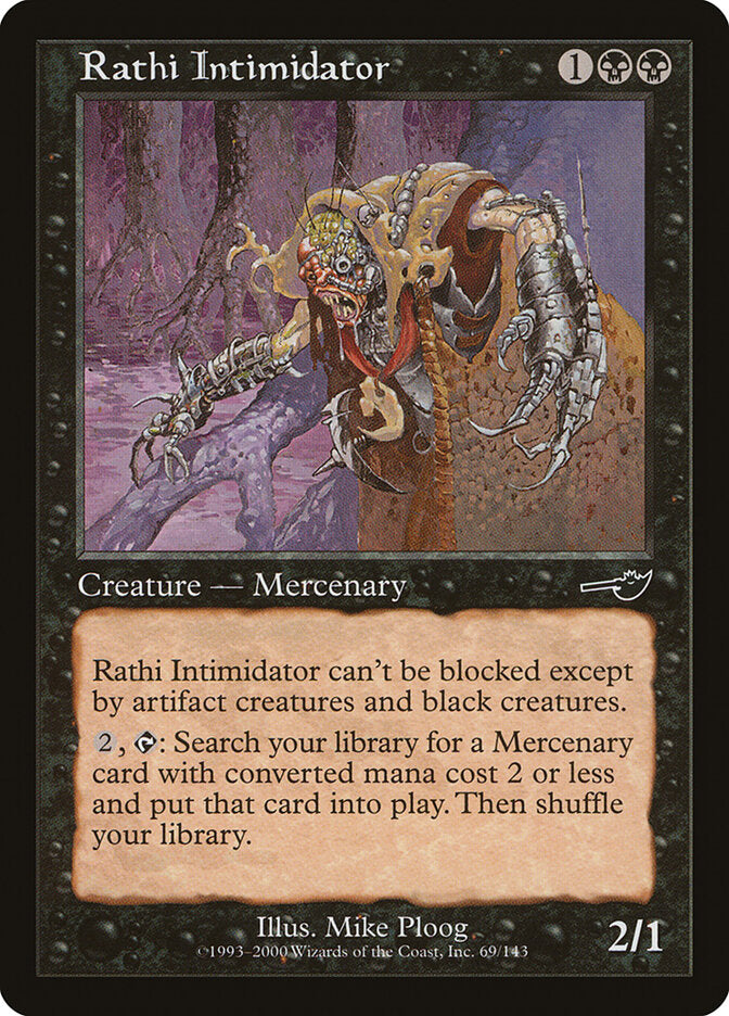 Intimidador de Rath / Rathi Intimidator - Magic: The Gathering - MoxLand