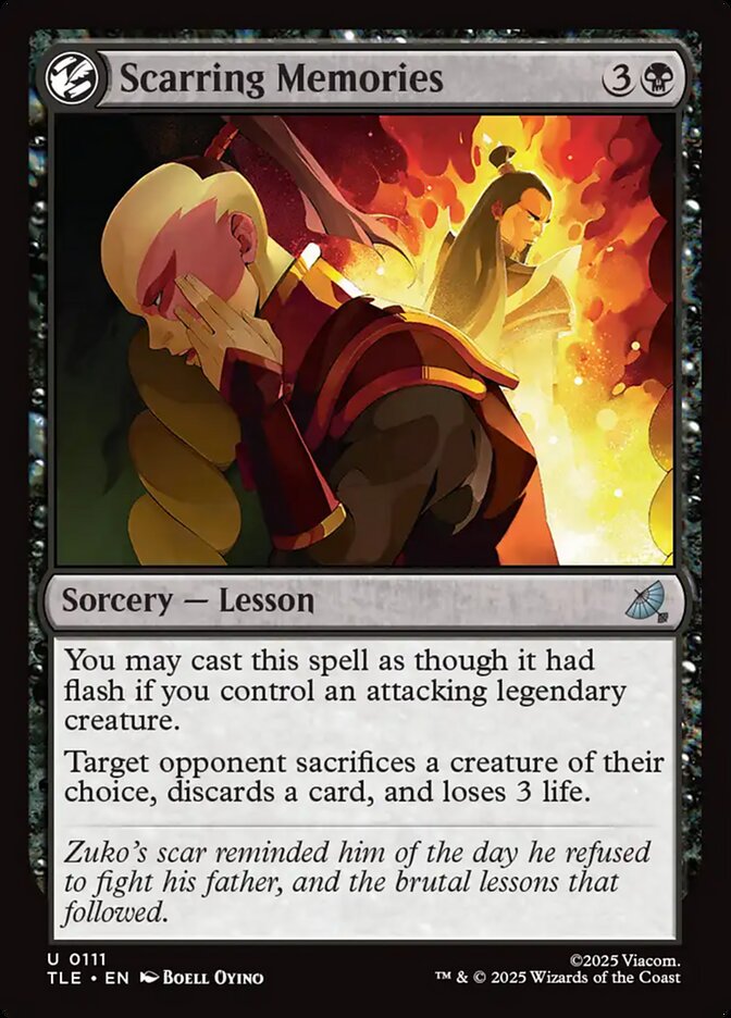 Memórias Dolorosas / Scarring Memories - Magic: The Gathering - MoxLand
