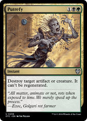 Putrificar / Putrefy - Magic: The Gathering - MoxLand