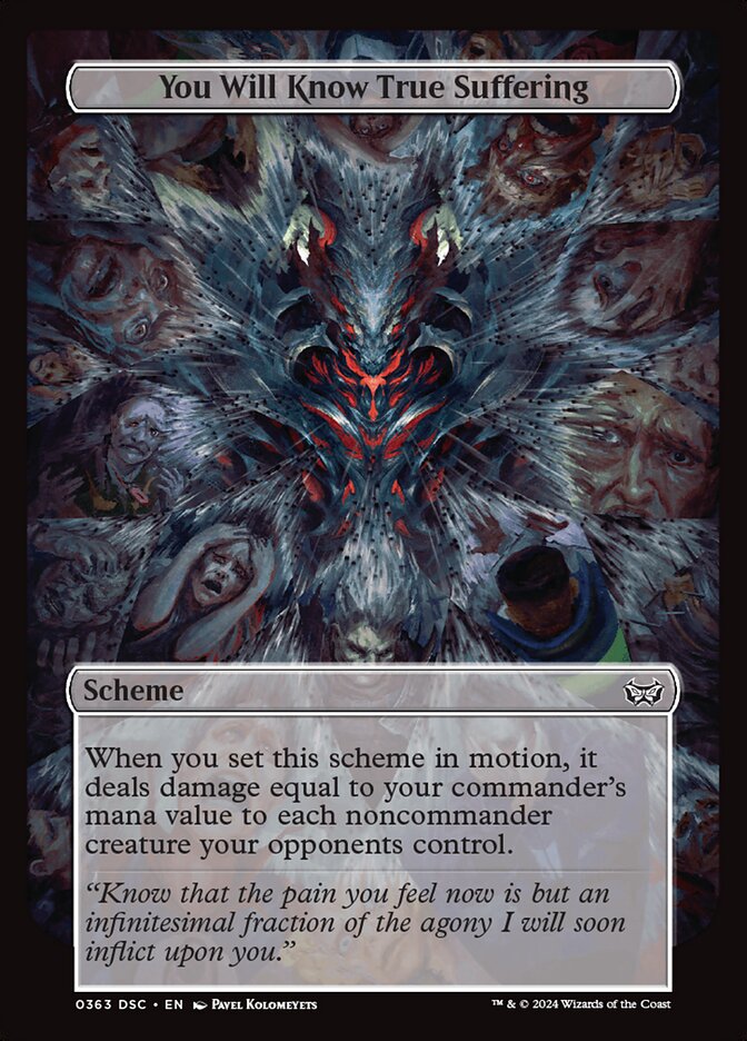 You Will Know True Suffering - Magic: The Gathering - MoxLand