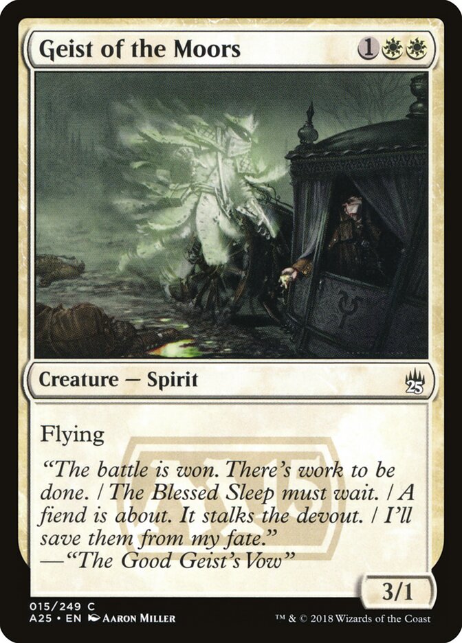 Geist dos Pântanos / Geist of the Moors - Magic: The Gathering - MoxLand