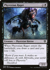 Raivoso Phyrexiano / Phyrexian Rager - Magic: The Gathering - MoxLand