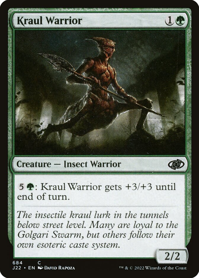 Kraul Warrior - Magic: The Gathering - MoxLand