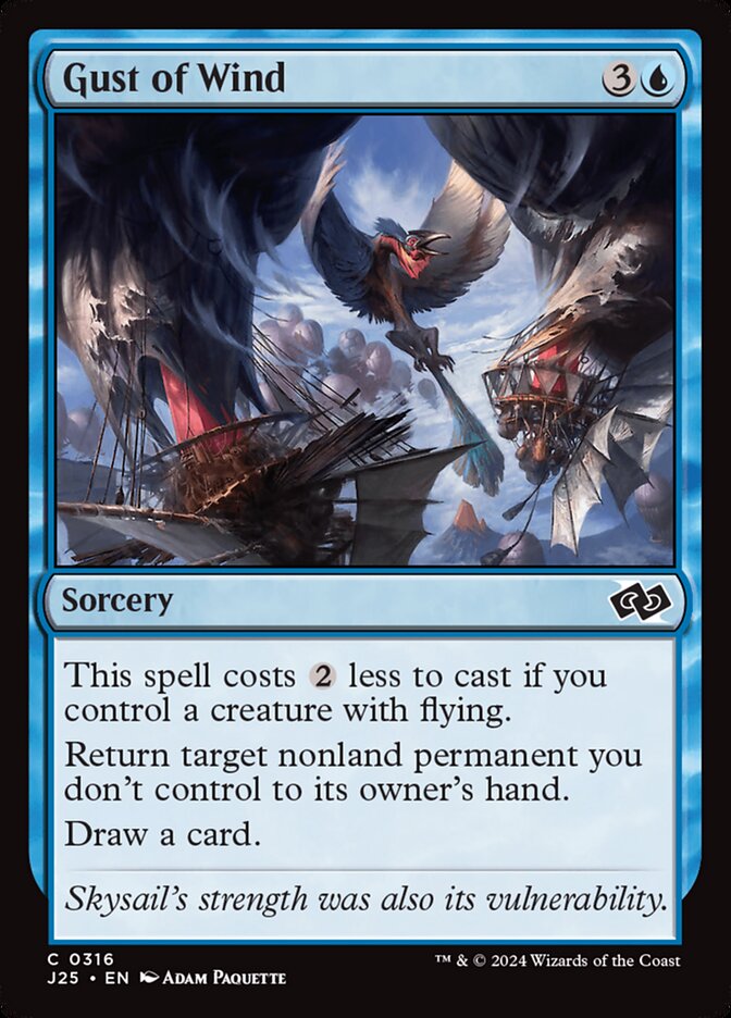 Lufada de Vento / Gust of Wind - Magic: The Gathering - MoxLand