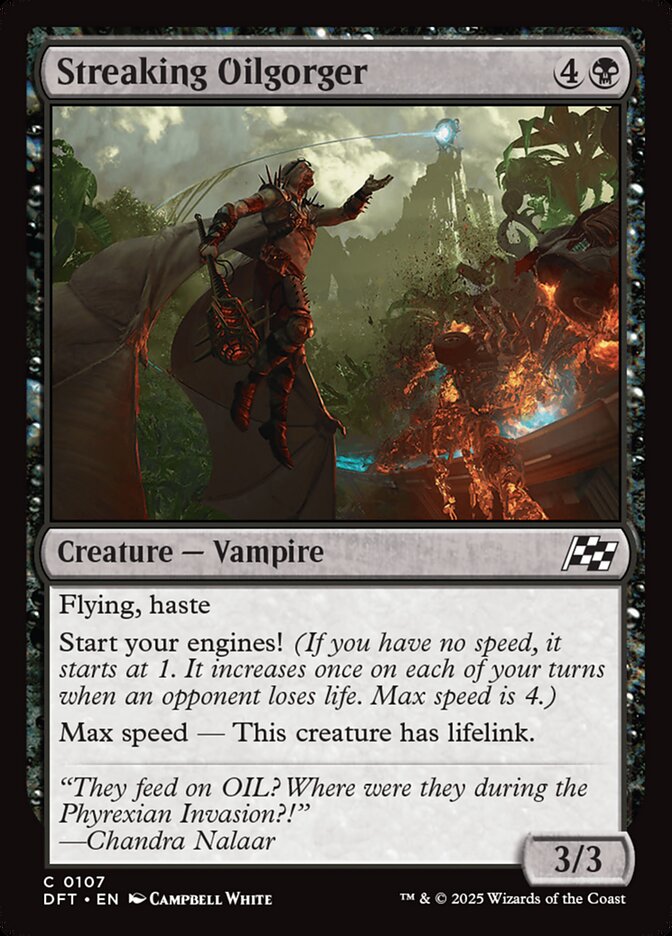 Petrófago Fulgurante / Streaking Oilgorger - Magic: The Gathering - MoxLand