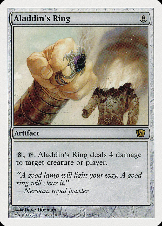 Anel de Aladim / Aladdin's Ring - Magic: The Gathering - MoxLand