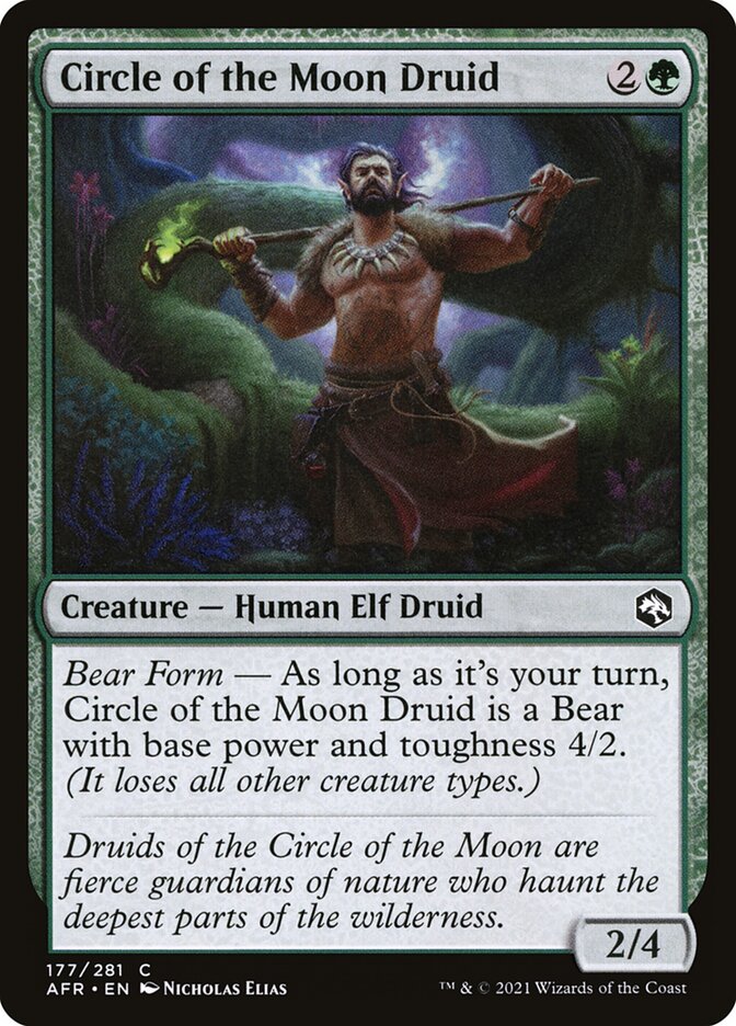 Druida do Círculo da Lua / Circle of the Moon Druid - Magic: The Gathering - MoxLand