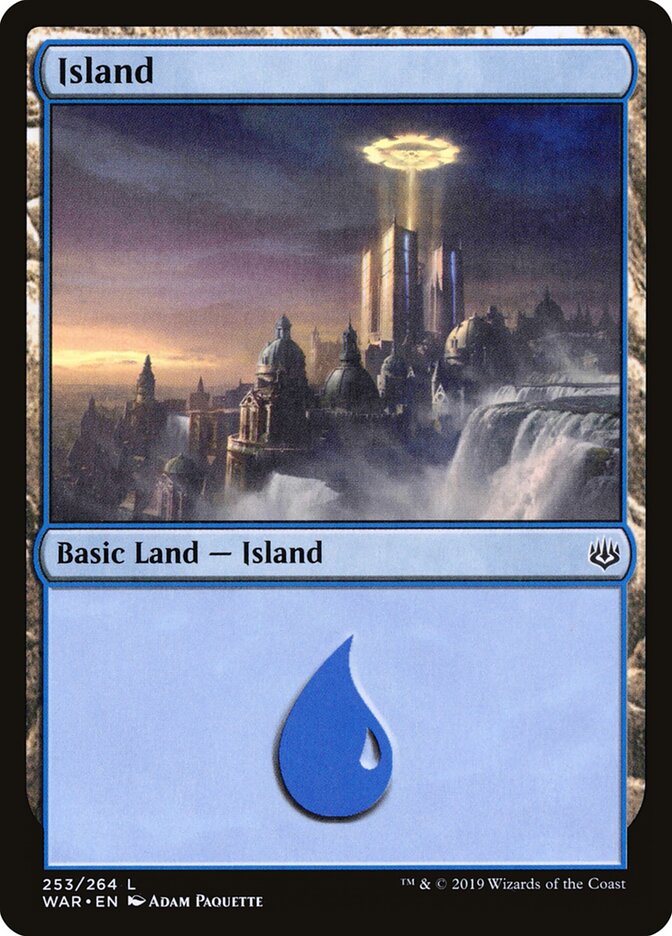 Ilha / Island - Magic: The Gathering - MoxLand