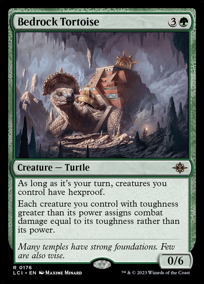 Tartaruga da Rocha Matriz / Bedrock Tortoise - Magic: The Gathering - MoxLand