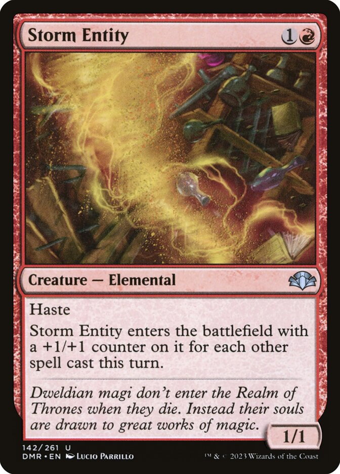 Entidade Tempestade / Storm Entity - Magic: The Gathering - MoxLand