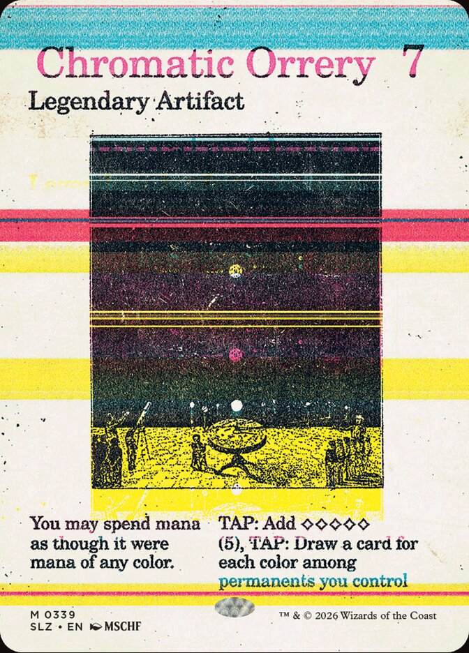 Planetário Cromático / Chromatic Orrery - Magic: The Gathering - MoxLand