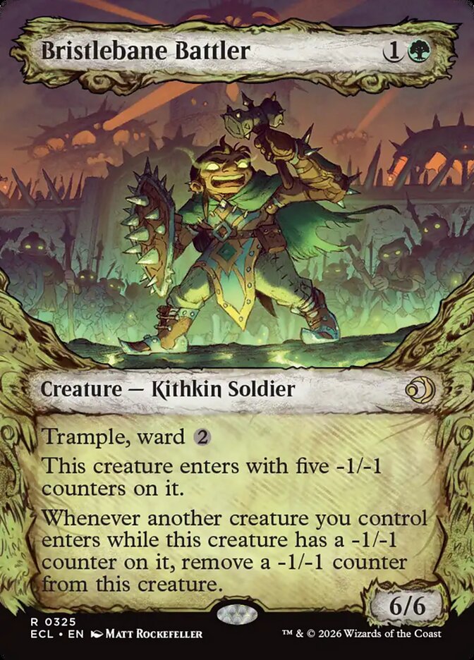 Combatente de Desespinópolis / Bristlebane Battler - Magic: The Gathering - MoxLand