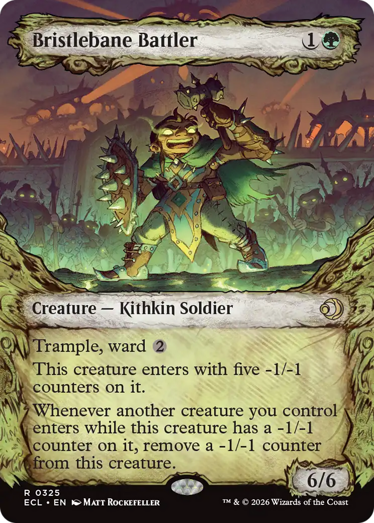 Combatente de Desespinópolis / Bristlebane Battler - Magic: The Gathering - MoxLand