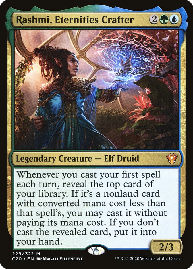 Rashmi, Artesã das Eternidades / Rashmi, Eternities Crafter - Magic: The Gathering - MoxLand