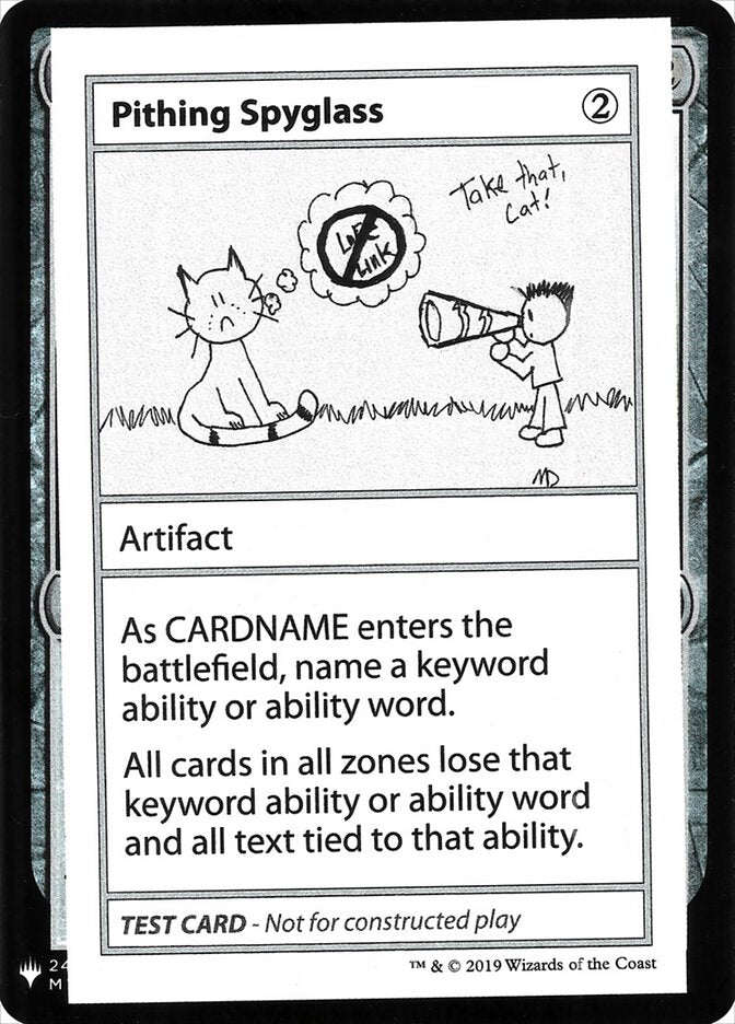 Pithing Spyglass - Magic: The Gathering - MoxLand