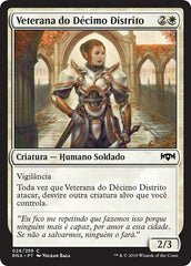 Veterana do Décimo Distrito / Tenth District Veteran - Magic: The Gathering - MoxLand