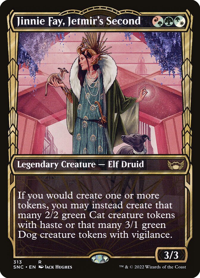 Jinnie Fay, Vice de Jetmir / Jinnie Fay, Jetmir's Second - Magic: The Gathering - MoxLand