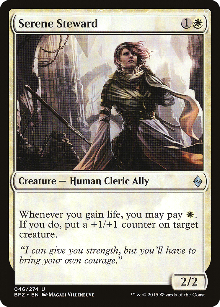Guardião Sereno / Serene Steward - Magic: The Gathering - MoxLand