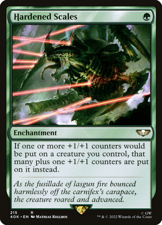 Escamas Endurecidas / Hardened Scales - Magic: The Gathering - MoxLand