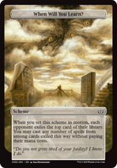 When Will You Learn? - Magic: The Gathering - MoxLand