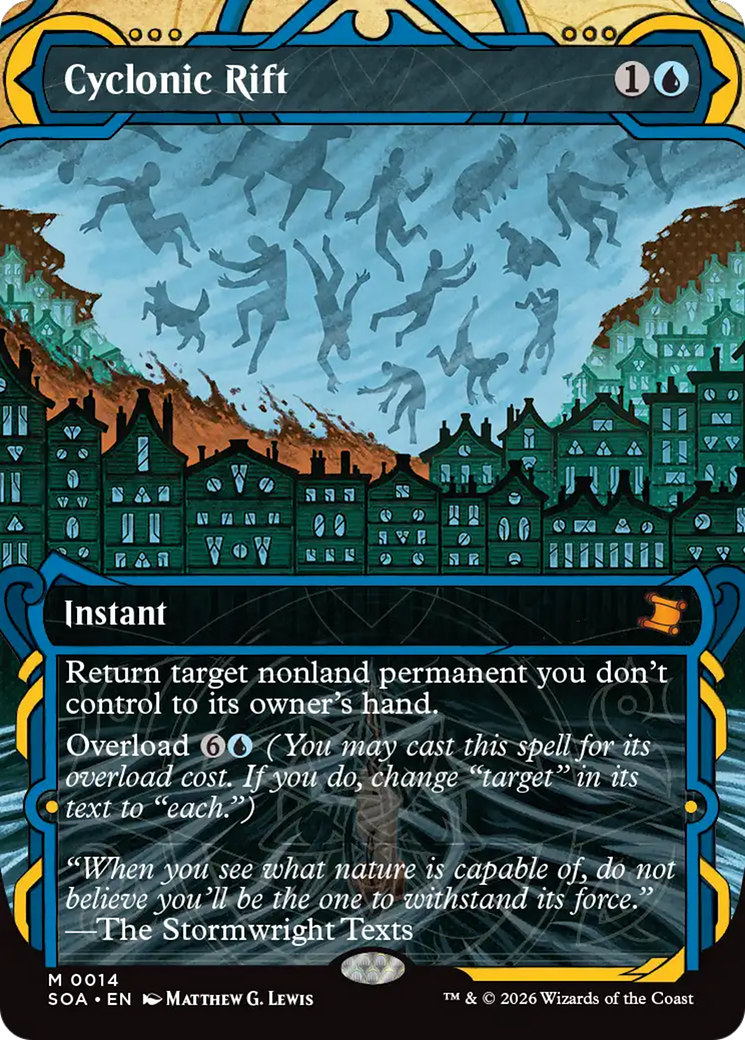 Fenda Ciclônica / Cyclonic Rift - Magic: The Gathering - MoxLand