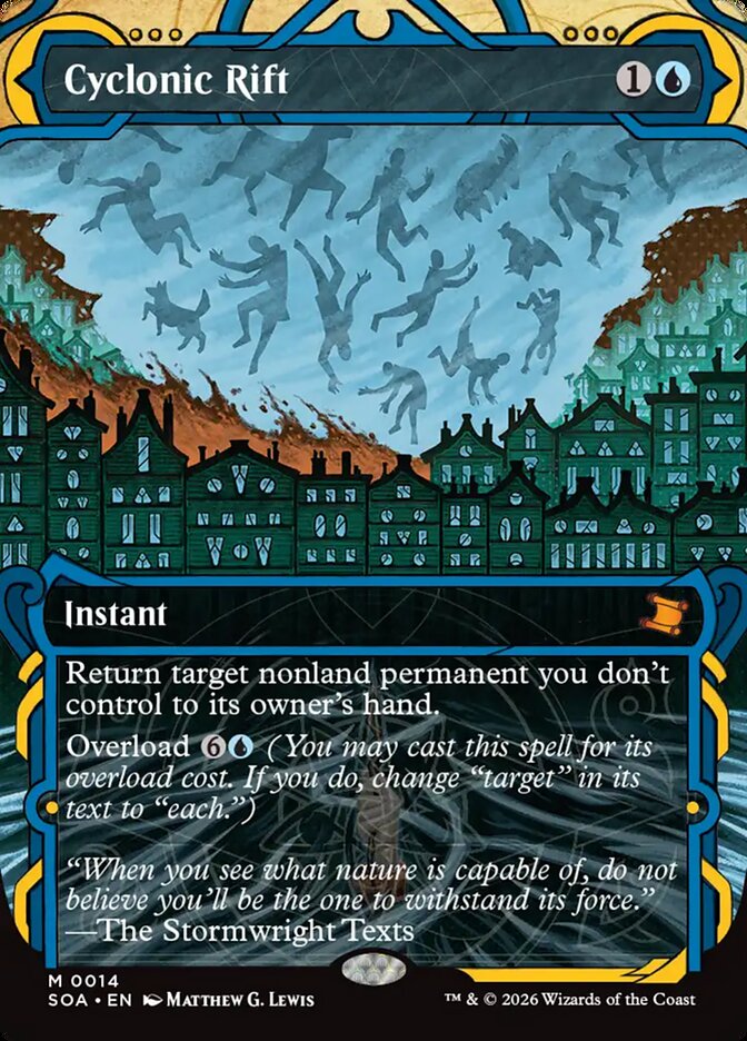 Fenda Ciclônica / Cyclonic Rift - Magic: The Gathering - MoxLand