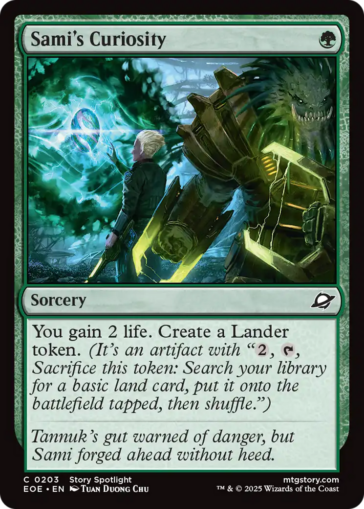 Curiosidade de Sami / Sami's Curiosity - Magic: The Gathering - MoxLand