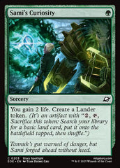 Curiosidade de Sami / Sami's Curiosity - Magic: The Gathering - MoxLand