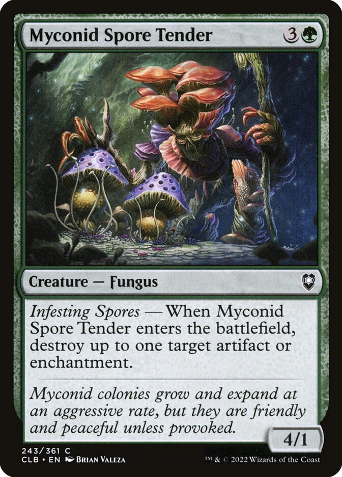 Cuidador de Esporos Miconídeo / Myconid Spore Tender - Magic: The Gathering - MoxLand