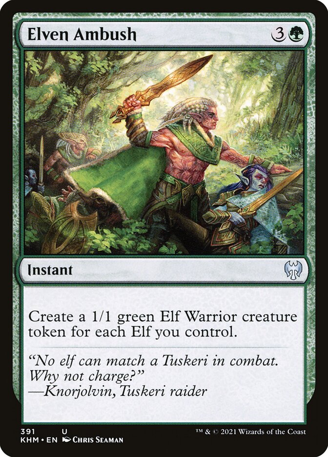 Emboscada Élfica / Elven Ambush - Magic: The Gathering - MoxLand