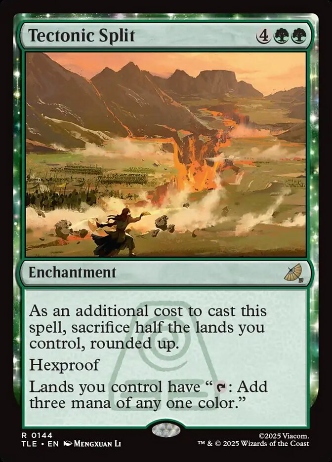 Divisão Tectônica / Tectonic Split - Magic: The Gathering - MoxLand