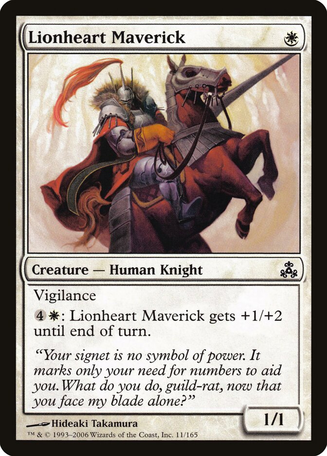 Dissidente Coração de Leão / Lionheart Maverick - Magic: The Gathering - MoxLand