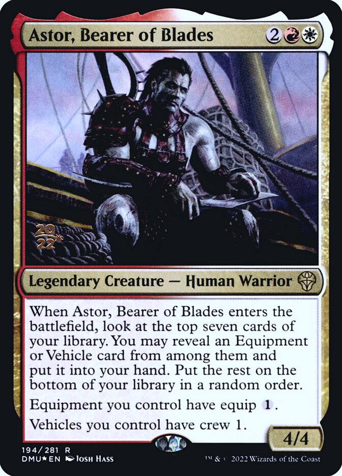 Astor, Portador das Lâminas / Astor, Bearer of Blades - Magic: The Gathering - MoxLand