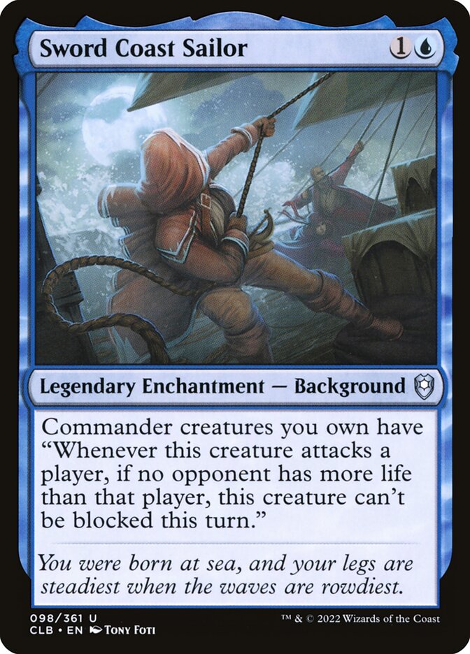 Marinheiro da Costa da Espada / Sword Coast Sailor - Magic: The Gathering - MoxLand