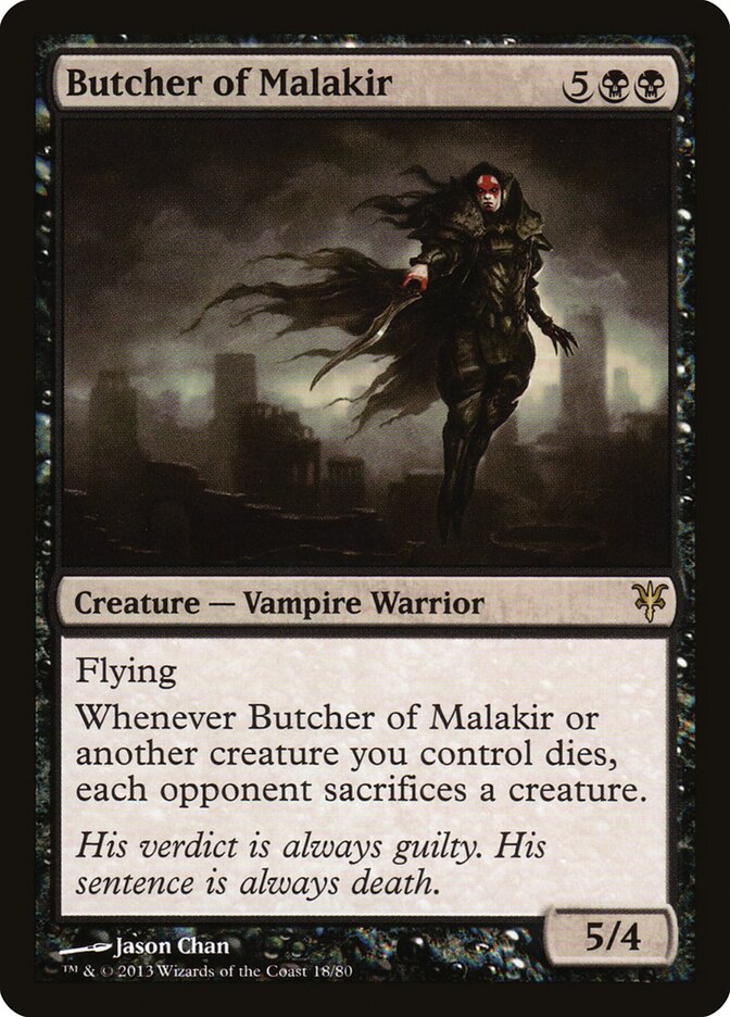 Carniceiro de Malakir / Butcher of Malakir - Magic: The Gathering - MoxLand