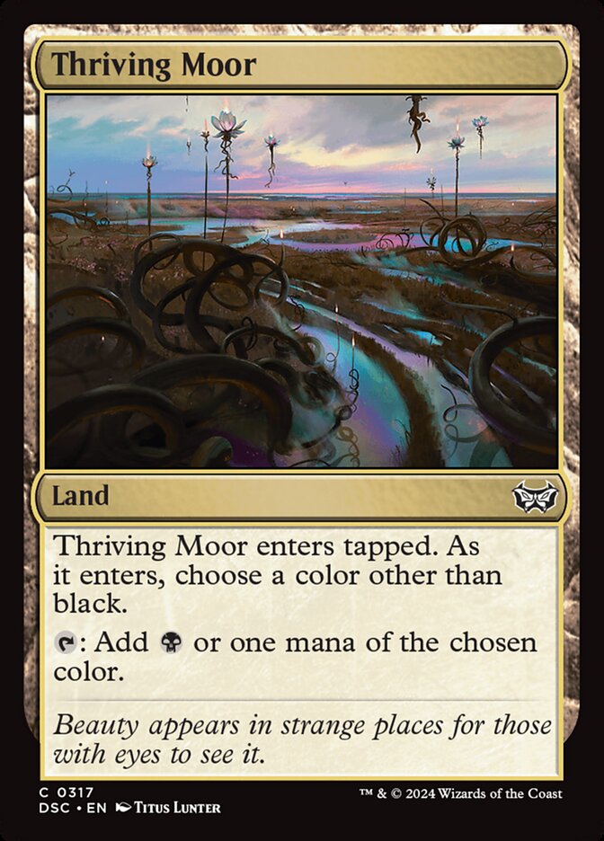 Charneca Vigorosa / Thriving Moor - Magic: The Gathering - MoxLand