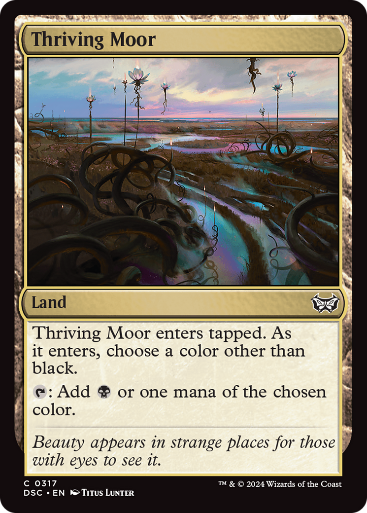 Charneca Vigorosa / Thriving Moor - Magic: The Gathering - MoxLand