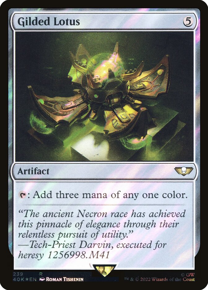 Lótus Engalanada / Gilded Lotus - Magic: The Gathering - MoxLand