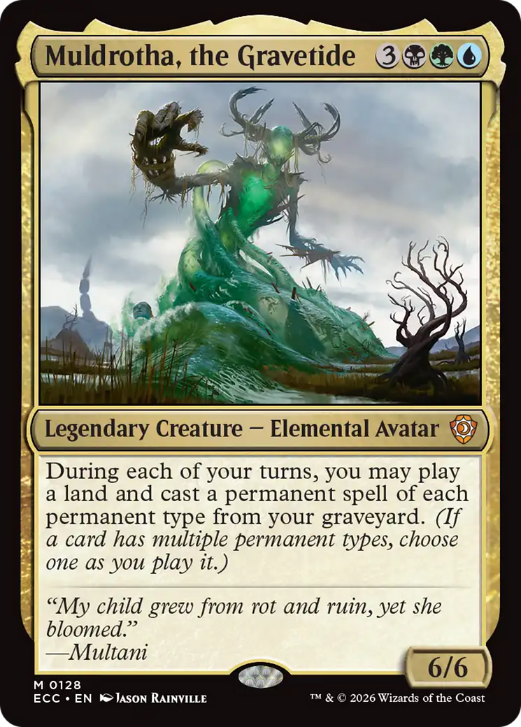 Muldrotha, a Maré Tumular / Muldrotha, the Gravetide - Magic: The Gathering - MoxLand