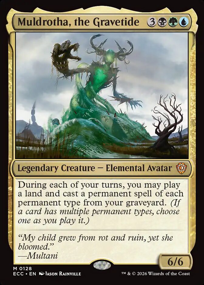 Muldrotha, a Maré Tumular / Muldrotha, the Gravetide - Magic: The Gathering - MoxLand