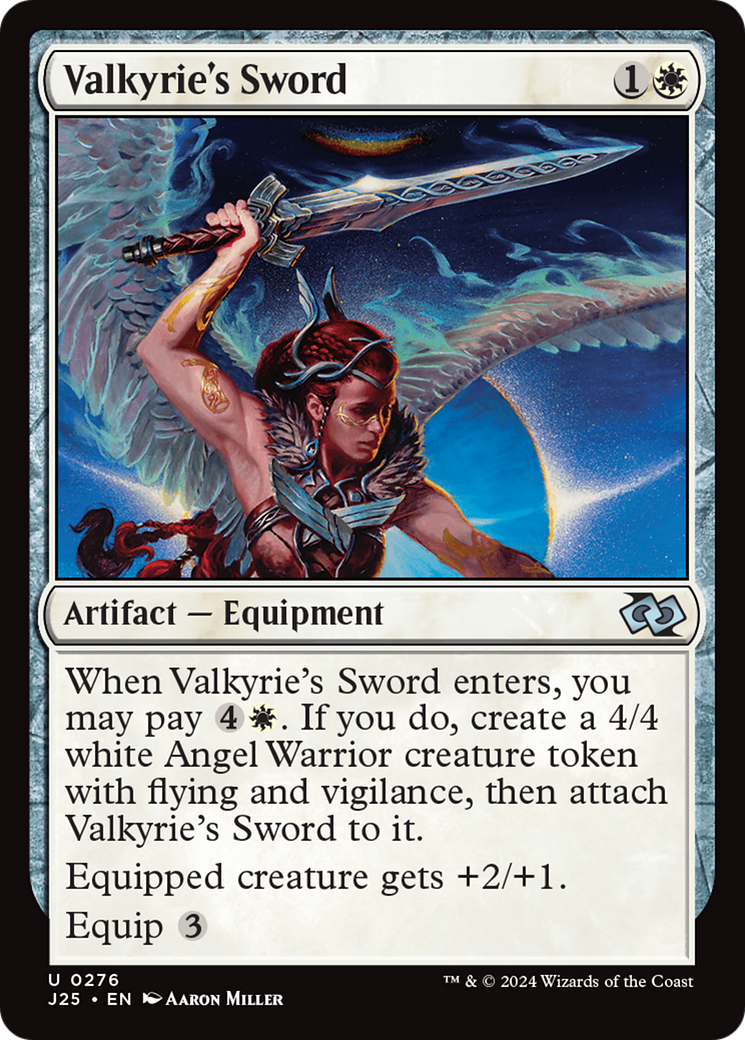 Espada da Valquíria / Valkyrie's Sword - Magic: The Gathering - MoxLand