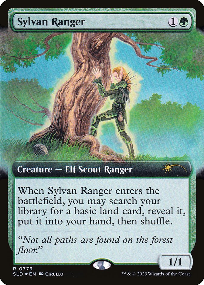Patrulheiro Silvestre / Sylvan Ranger - Magic: The Gathering - MoxLand