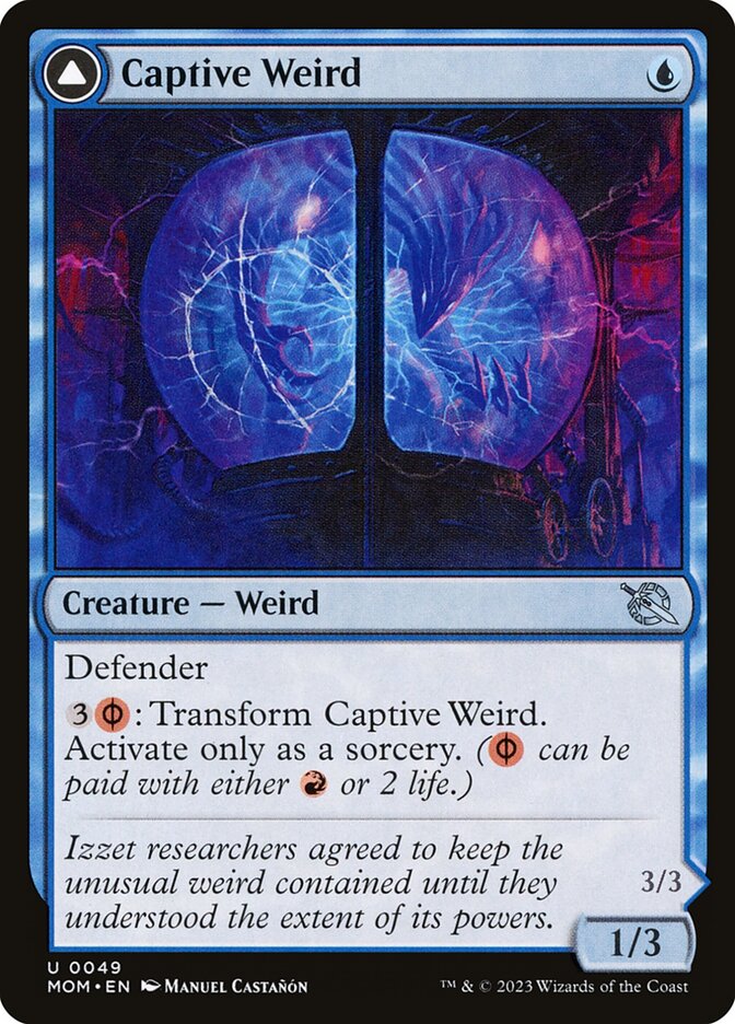 Bizarro Cativo / Captive Weird - Magic: The Gathering - MoxLand