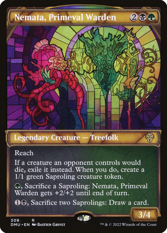 Nemata, Guardiã Primordial / Nemata, Primeval Warden - Magic: The Gathering - MoxLand
