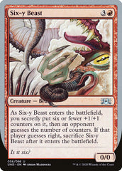 Six-y Beast / Six-y Beast - Magic: The Gathering - MoxLand