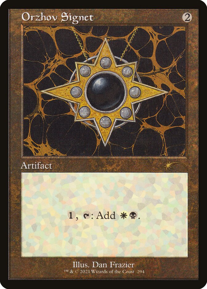 Sinete Orzhov / Orzhov Signet - Magic: The Gathering - MoxLand